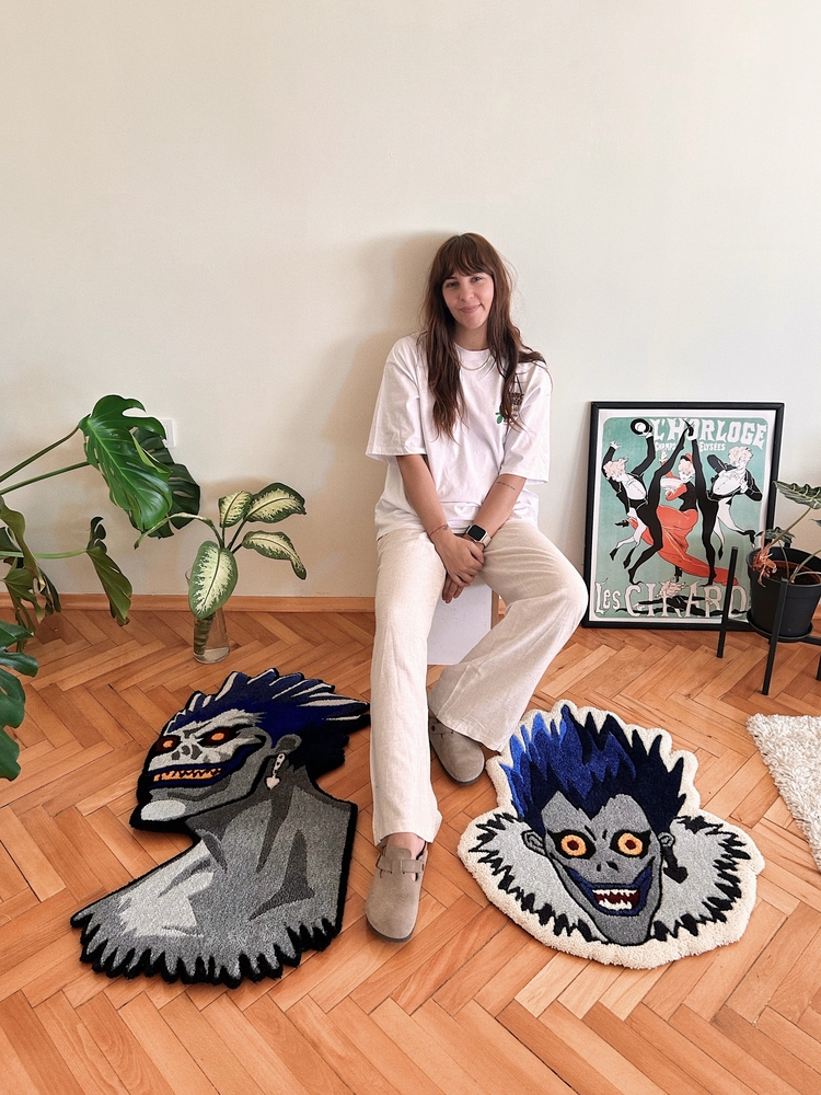 Ryuk Grin Rug