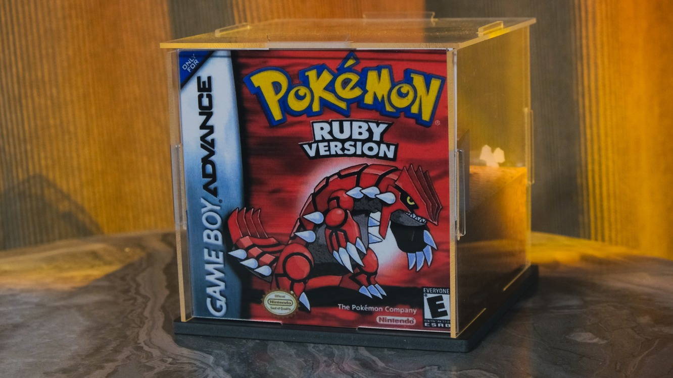 Pokemon 3D Diorama Cube - Ruby version