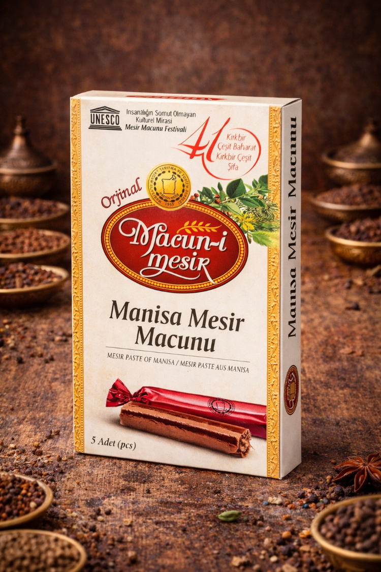 Ocakbey Manisa Mesir Macunu 5'li Çubuk 100Gr (Orijinal)