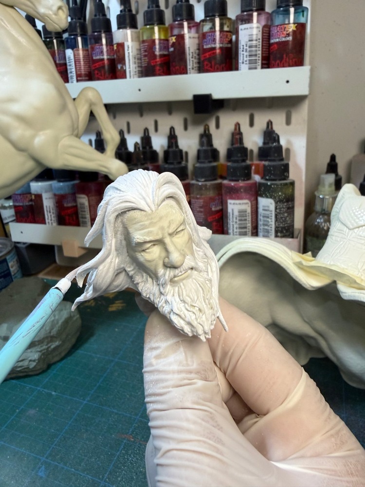 Gandalf the White & Shadowfax - 1:6 Scale Hand-Painted Statue (1/1 Collector's Piece)
