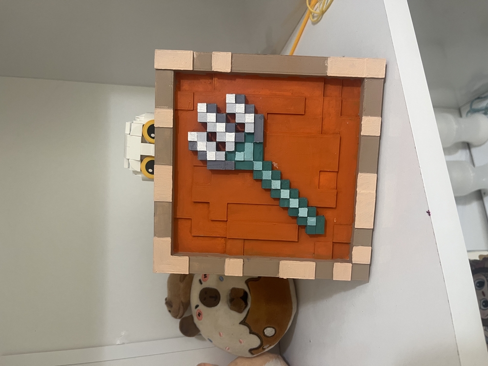 Minecraft eşya çerçevesi +1 esya
