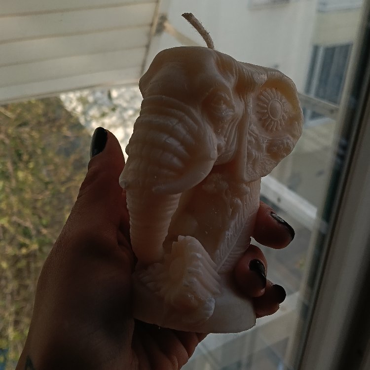soft elephant candle
