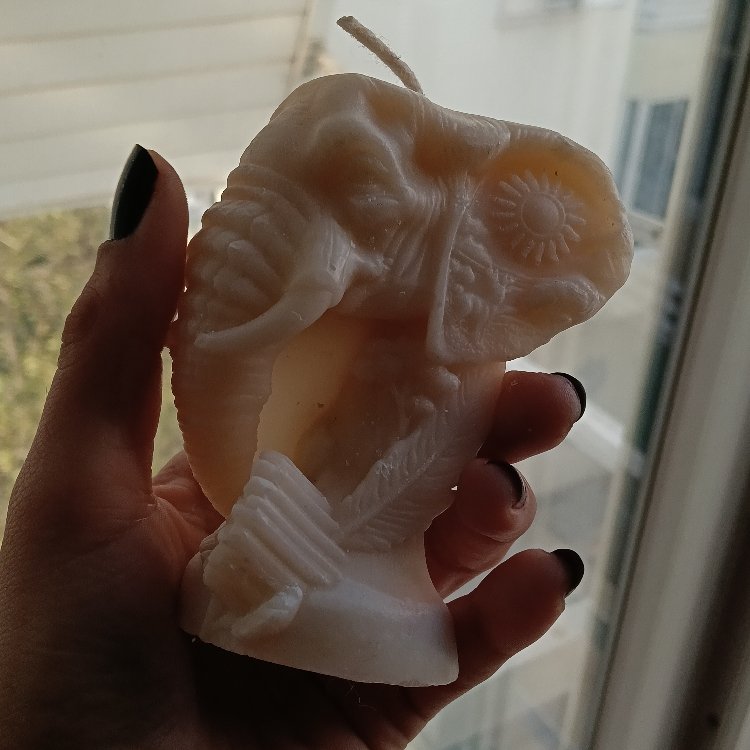 soft elephant candle