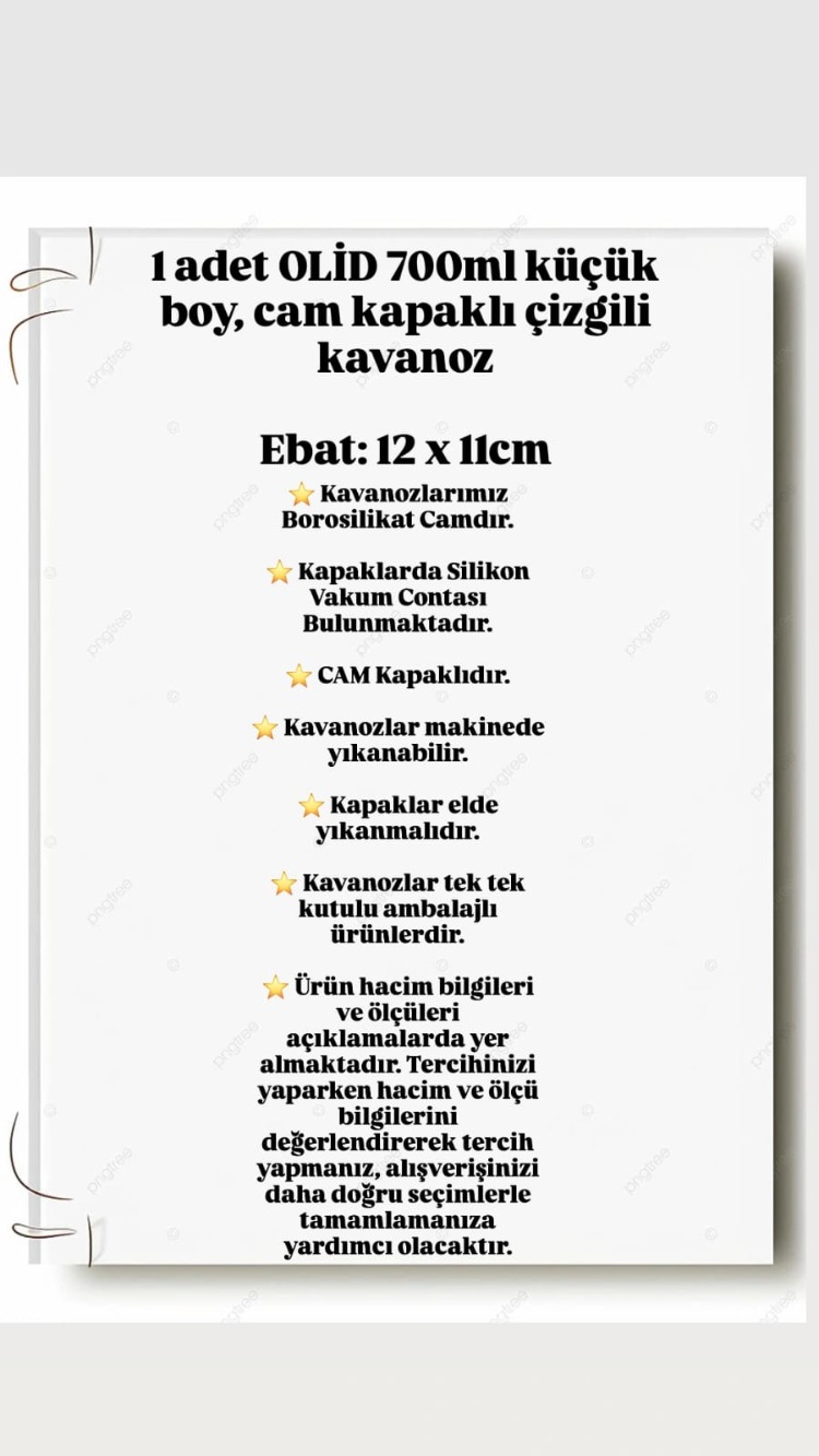 Mien 700 ml Cam Kapaklı Kapaklı–Şeffaf Bakliyat, Baharat & Kuru Gıda Saklama Kabı