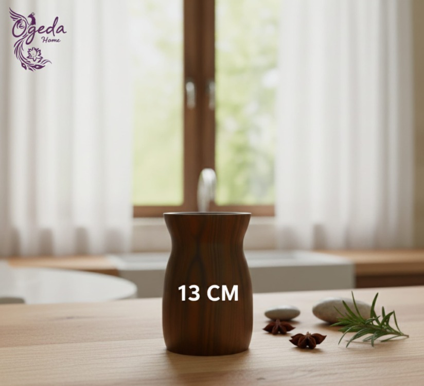 Mien Akasya Ahşap Kaşıklık - Doğal Ahşap Kaşık Standı