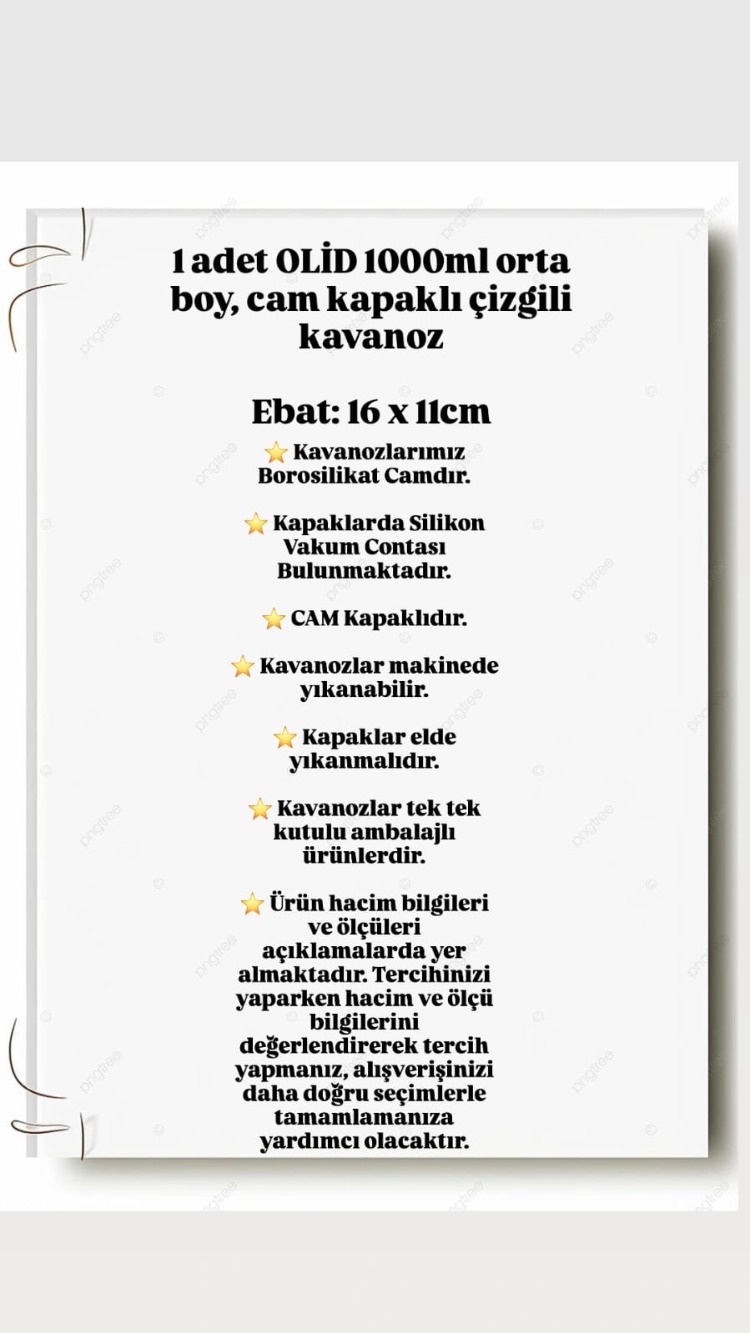 Mien 1000 ml Cam Kapaklı Kavanoz –Şeffaf Bakliyat, Baharat & Kuru Gıda Saklama Kabı
