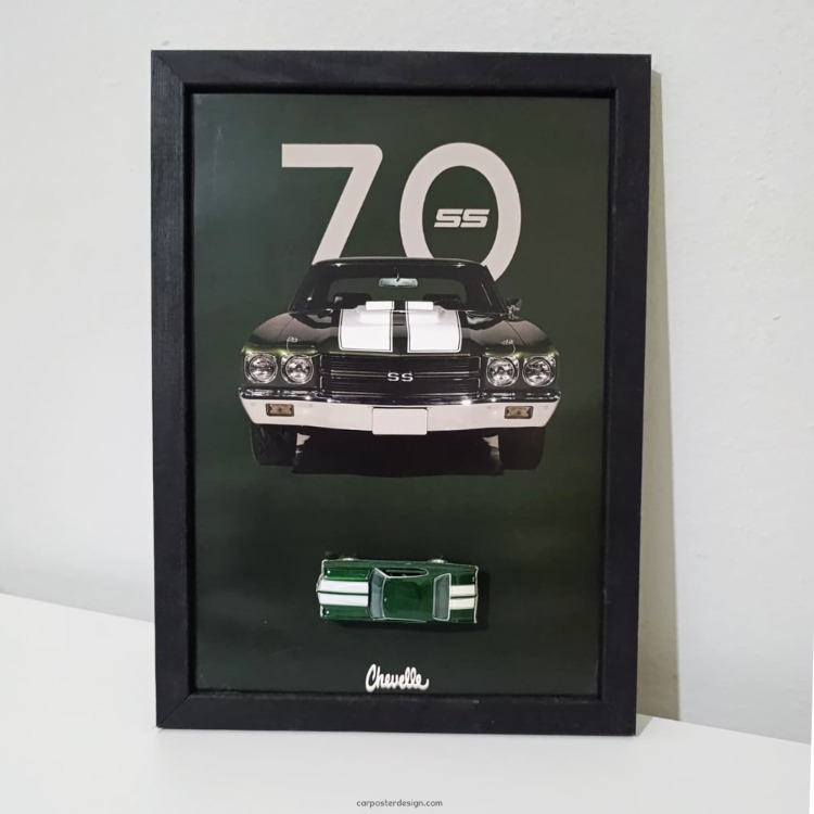 Chevrolet Chevelle Duvar Posteri