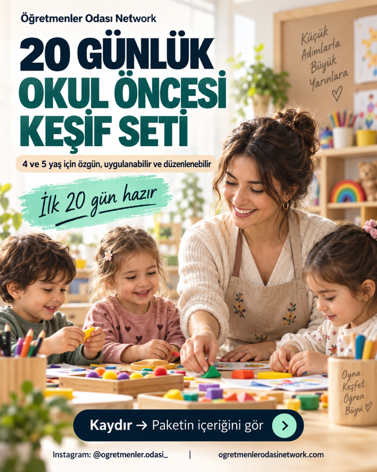 Okul Öncesi Keşif Başlangıç Seti – 4 ve 5 Yaş