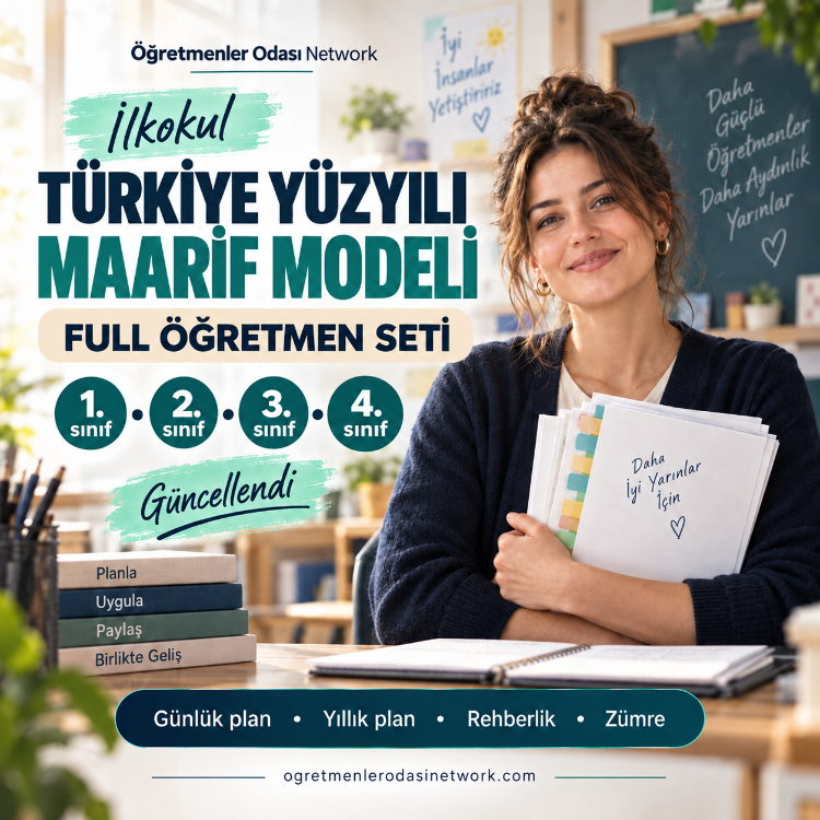 2026-2027 İlkokul Türkiye Yüzyılı Maarif Modeli Full Öğretmen Seti