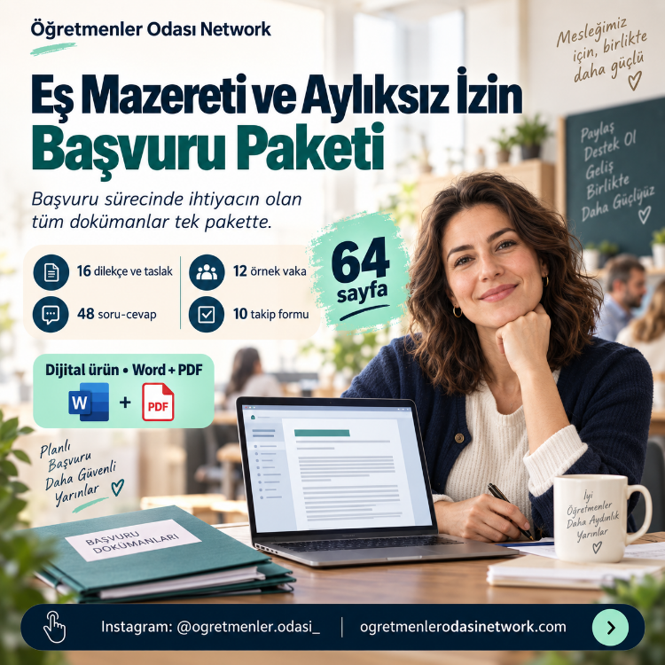 Eş Mazereti ve Aylıksız İzin Başvuru Paketi
