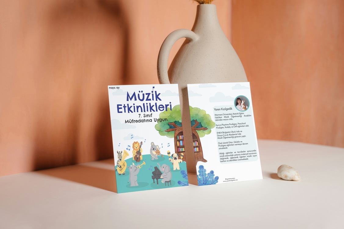 7. Sınıf Müfredatına Uygun - Enstrüman, Nota ve Ritim Bilgisi Etkinliği (10 Etkinlik)