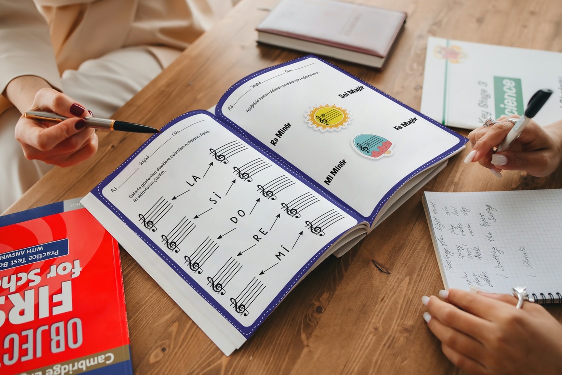 8. Sınıf Müfredatına Uygun - Enstrüman, Nota ve Ritim Bilgisi Etkinliği (10 Etkinlik)