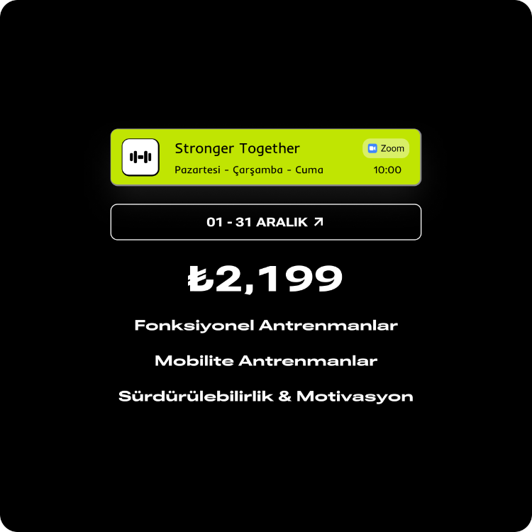 Stronger Together Programı - Aralık