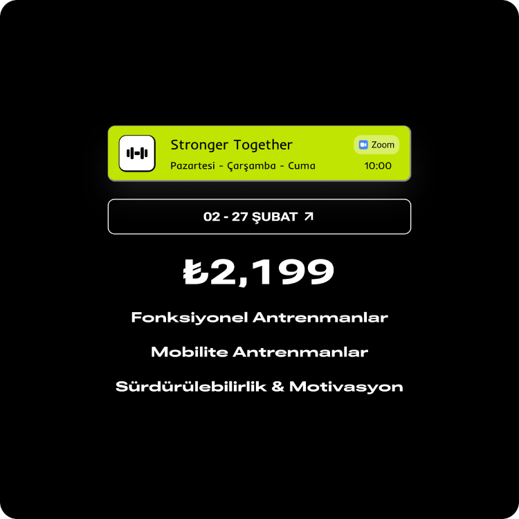 Stronger Together Programı - Şubat