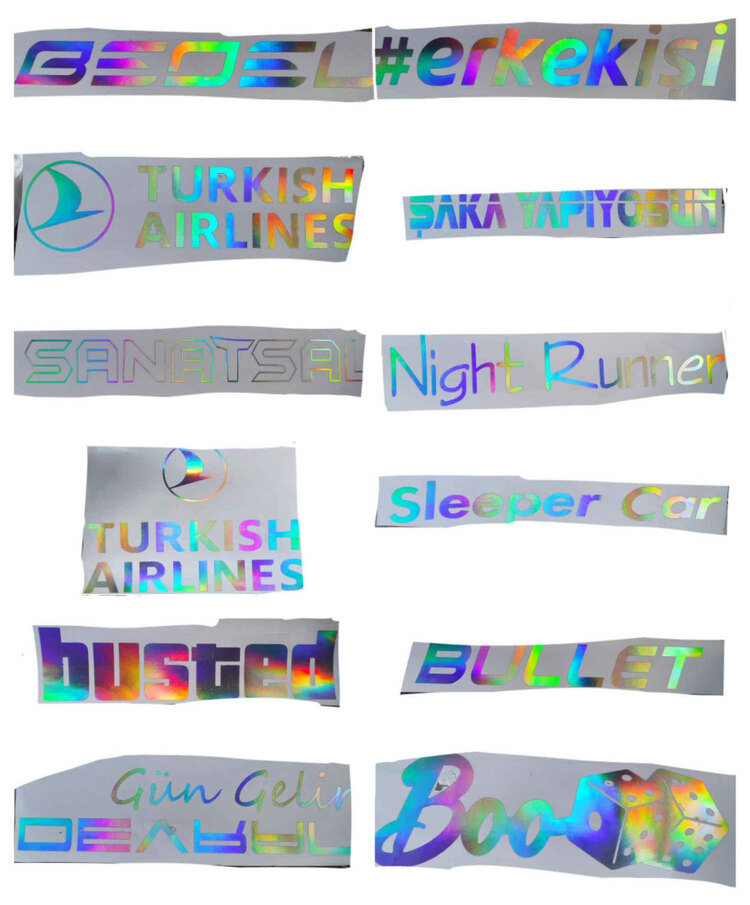 Sticker modelleri adet