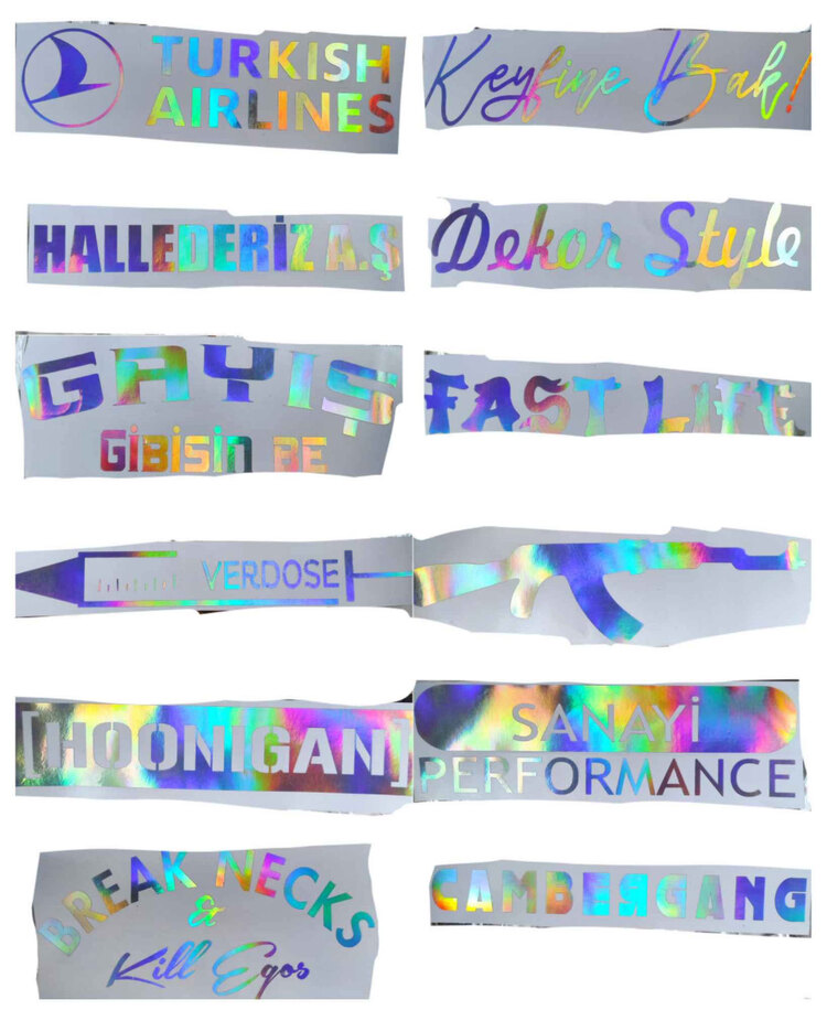 Sticker modelleri adet