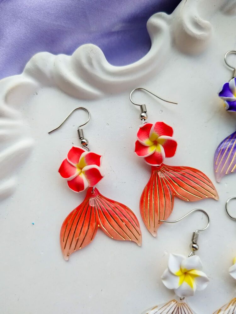 Ocean Kissed Frangipanis