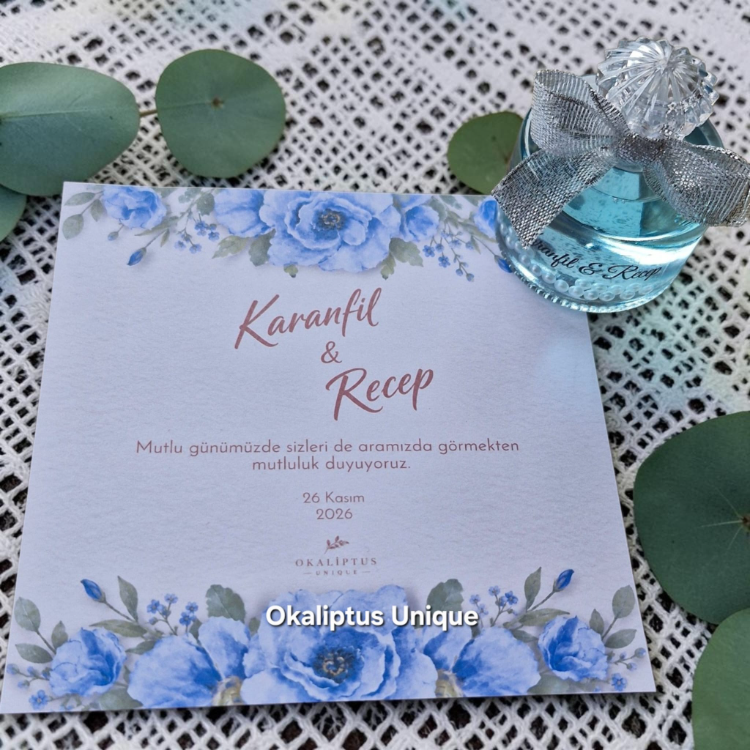 Kişiye Özel Şişe Kolonya Hediyeliği