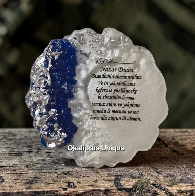 Nazar Dualı Kişiye Özel Tasarım Magnet