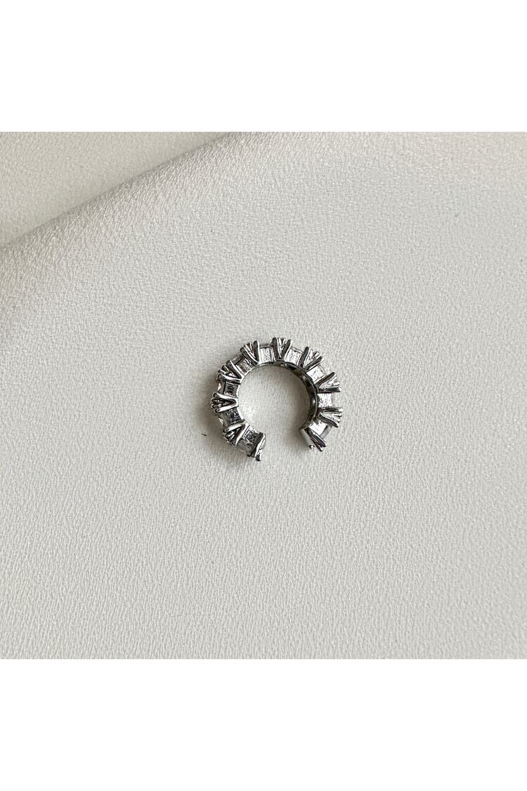 Kalın Halka Kıkırdak Küpe Earcuff