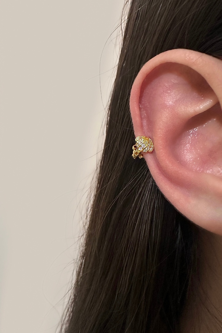 Çelik Deniz Kabuğu Halka Piercing