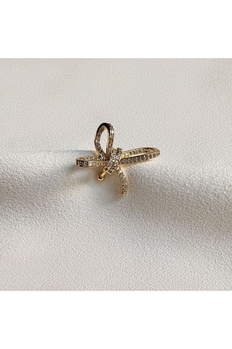 Taşlı Fiyonk Earcuff