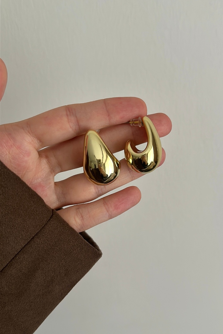 Gözyaşı Damla Model 2'Li Küpe