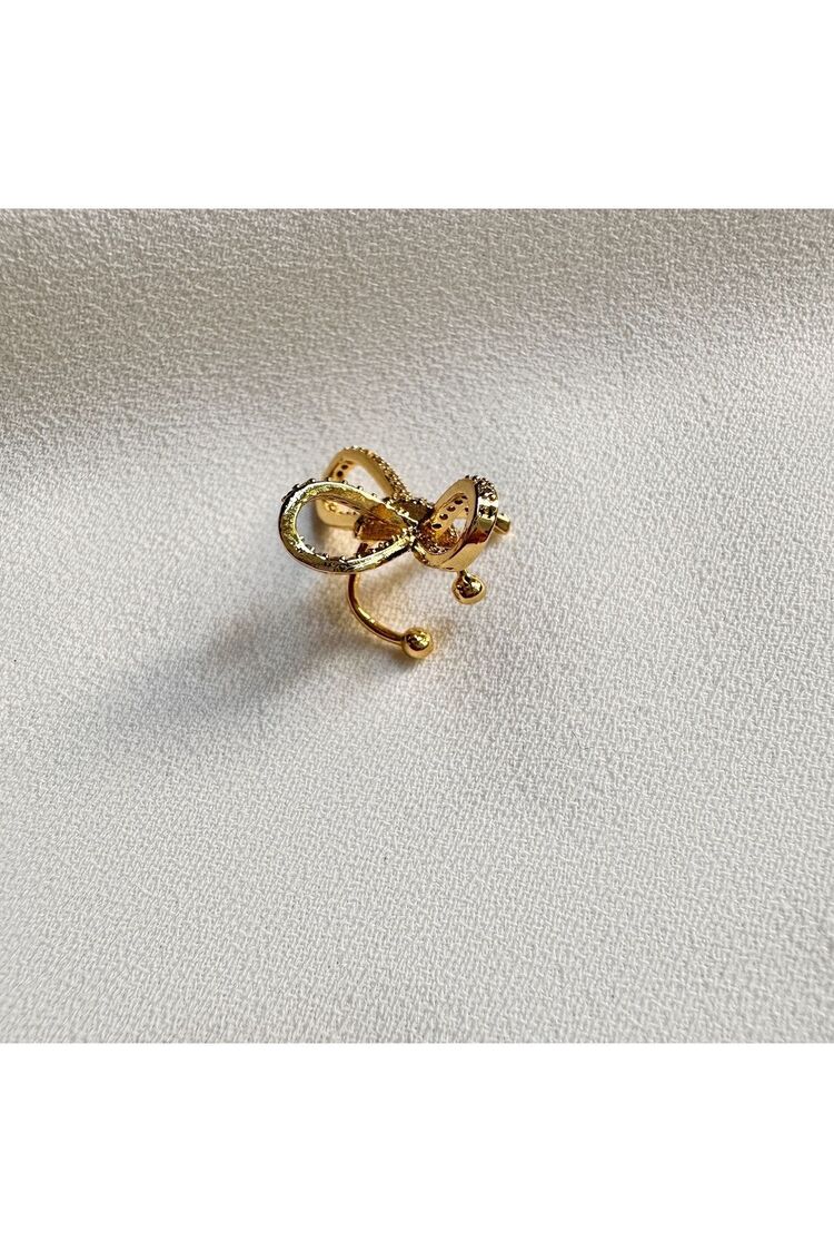 Taşlı Fiyonk Earcuff