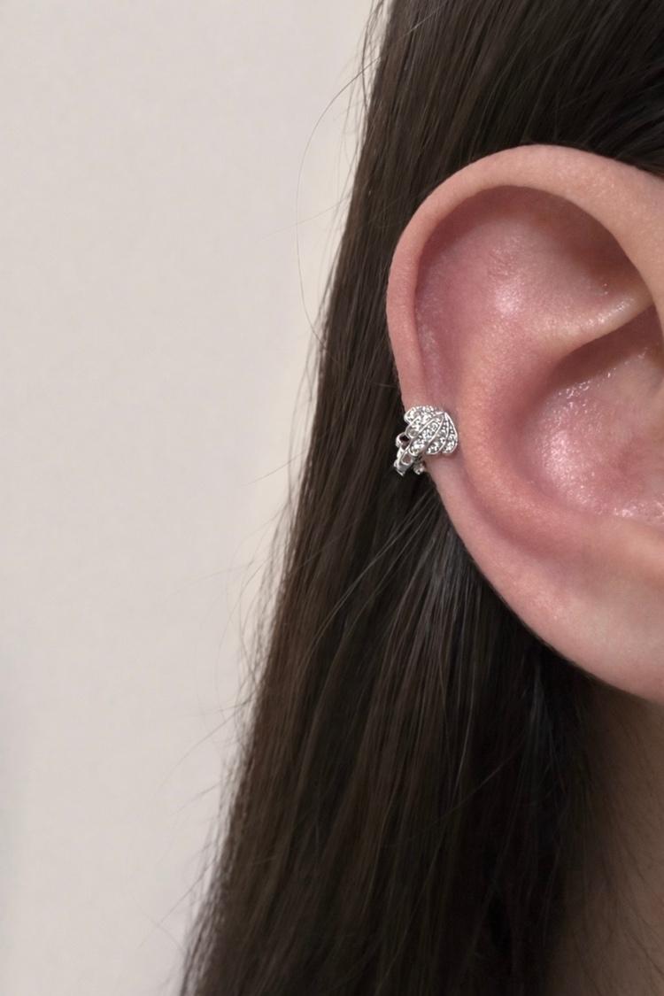 Çelik Deniz Kabuğu Halka Piercing