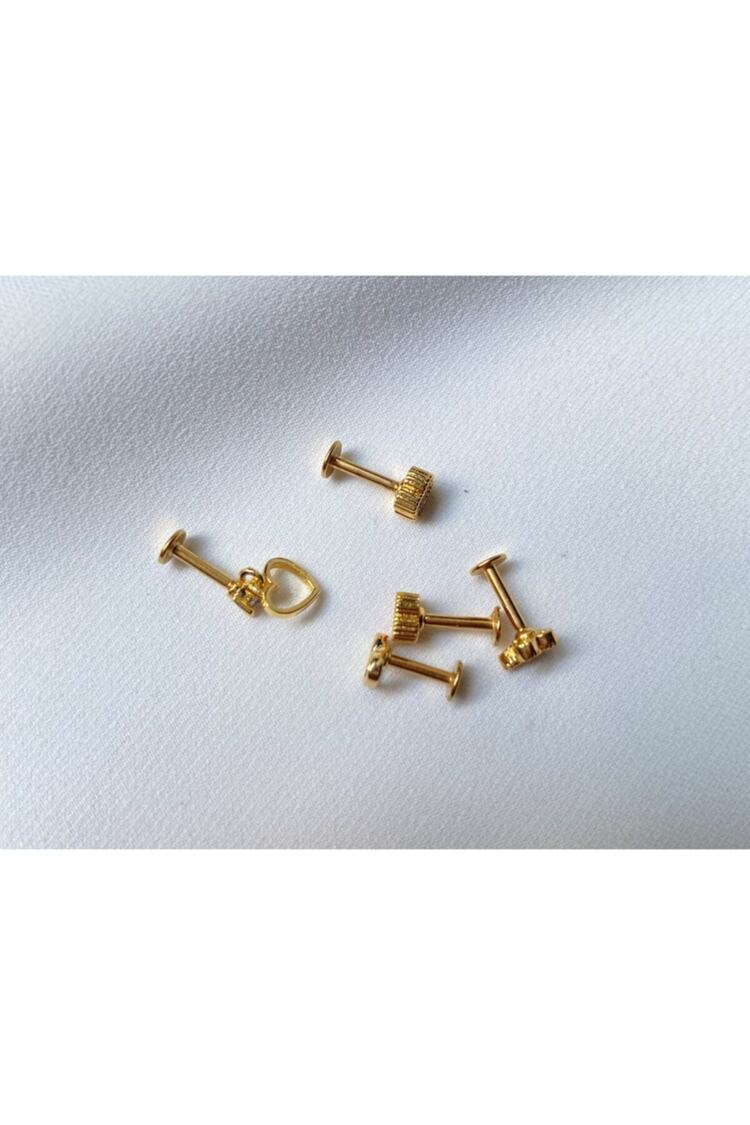 Kadın Smile Tragus Kıkırdak Piercing