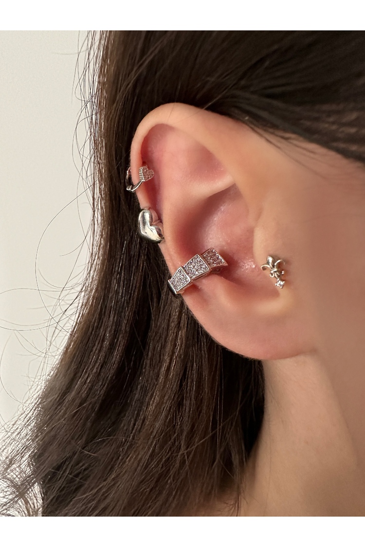 Yılan Kıkırdak Küpesi Earcuff