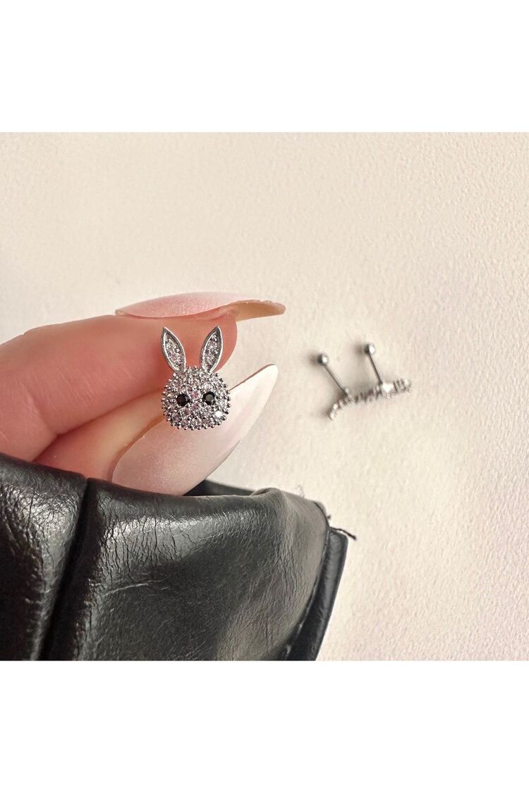 Cerrahi Çelik Tavşan Tragus Piercing