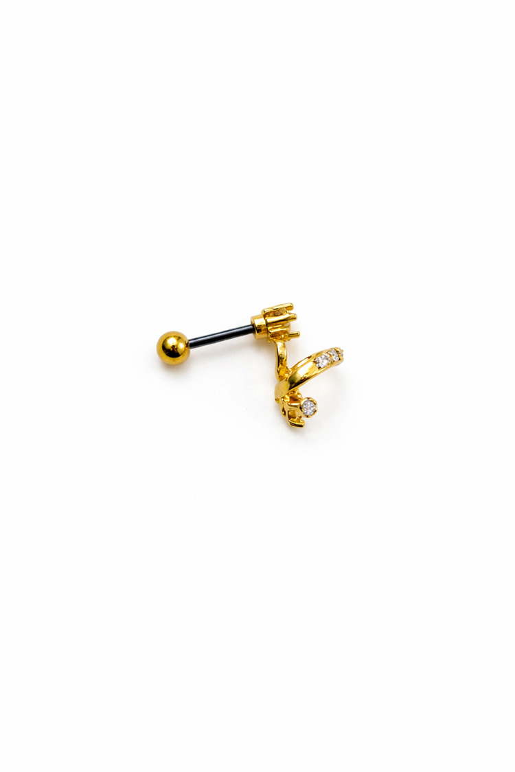 Çelik Üç Boyutlu Yıldız Piercing