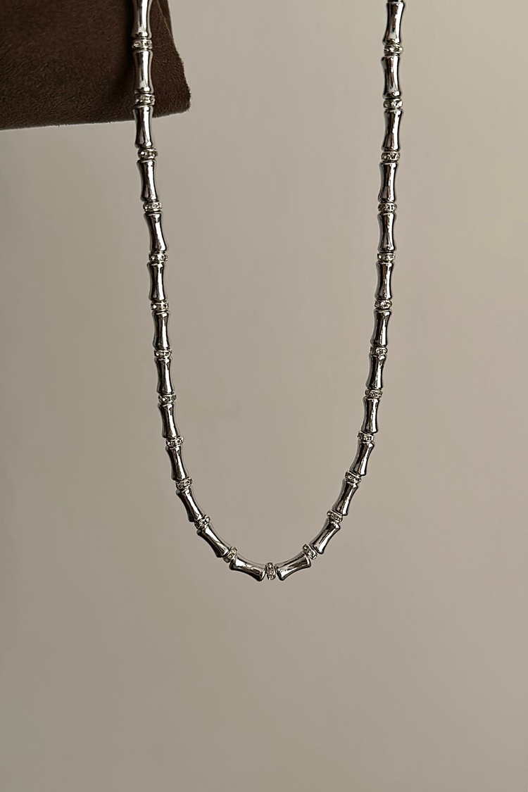 Taşlı Kemik Model Kolye