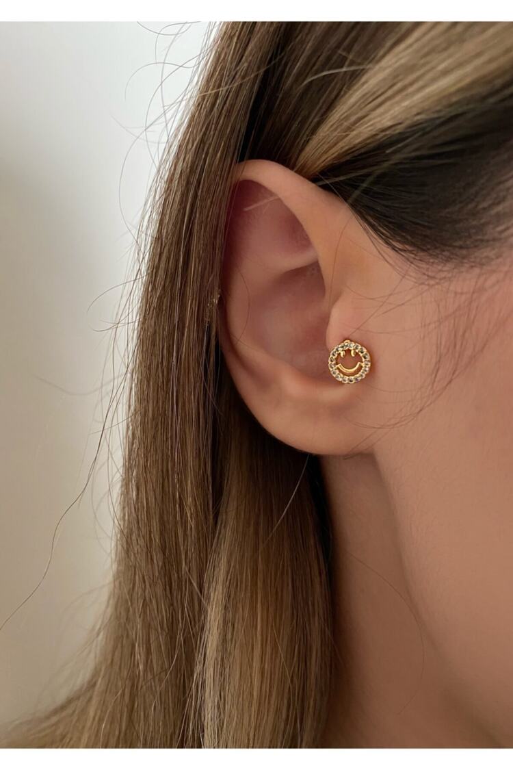 Kadın Smile Tragus Kıkırdak Piercing