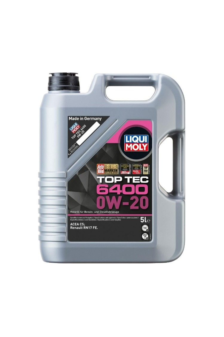 Liqui Moly Top Tec 6400 0W20 Motor Yağı 5 Litre