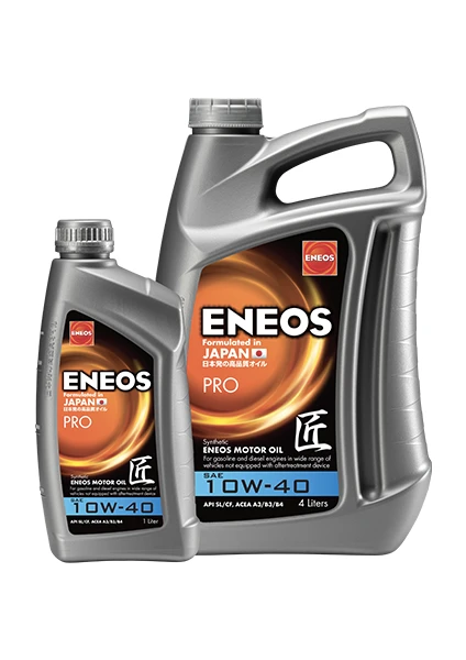 Eneos Pro 10W40 4 Lt Motor Yağı Apı Sl/cf, Acea A3/b3/b4 2024 Üretim