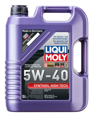 Liqui Moly Synthoil High Tech 5W-40 Motor Yağı 5 L (1856)