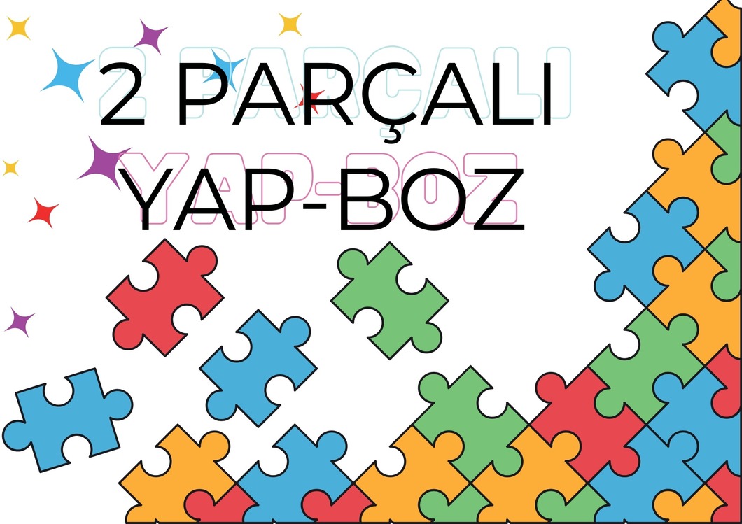2 parçalı yapboz