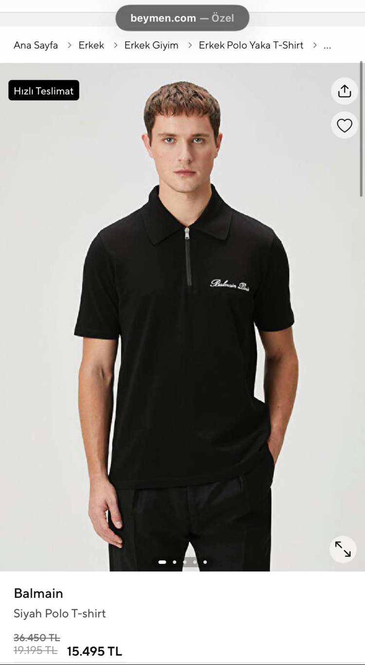 BALMAİN PRS YENİ SEZON POLO YAKA