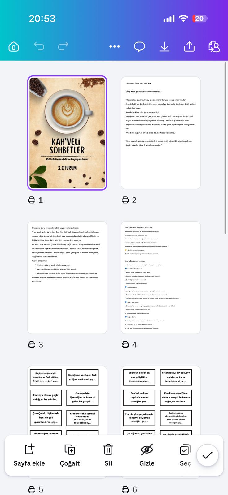 KAH'VELİ SOHBETLER 3. OTURUM