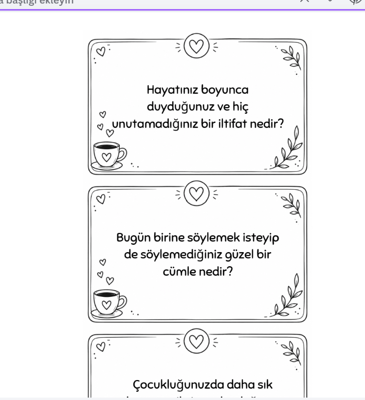 KAH'VELİ SOHBETLER 7. OTURUM