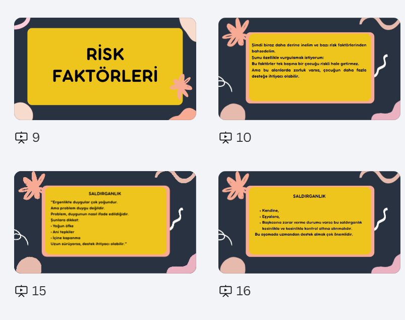 ZORLAYICI OLAYLAR SONRASI GENÇLERE YAKLAŞIM - ORTAOKUL-LİSE