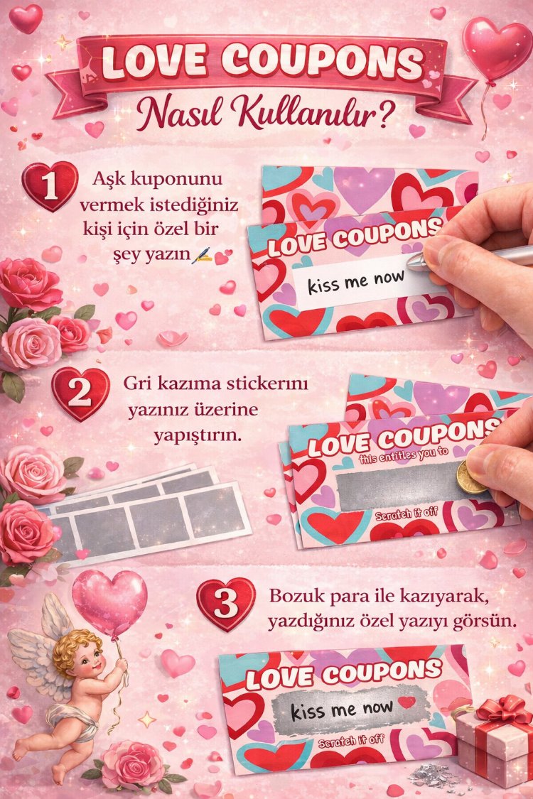 Kalpli Mor Kupa & Love Coupon 