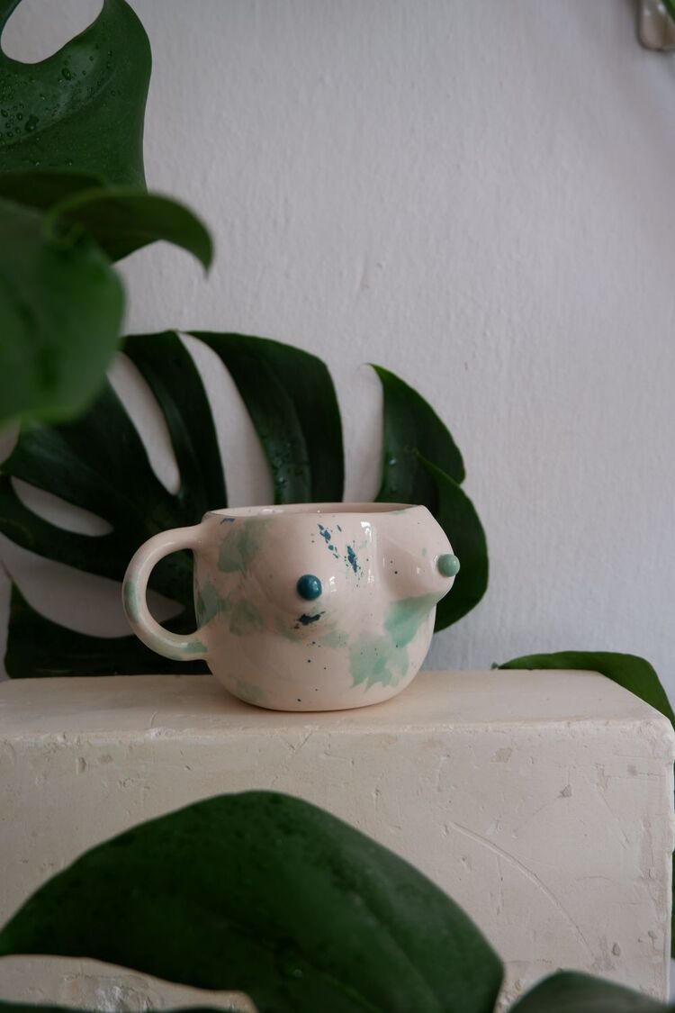 Turkuaz Holi Mug
