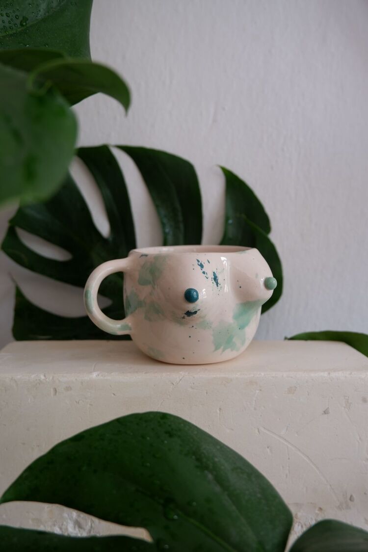 Turkuaz Holi Mug
