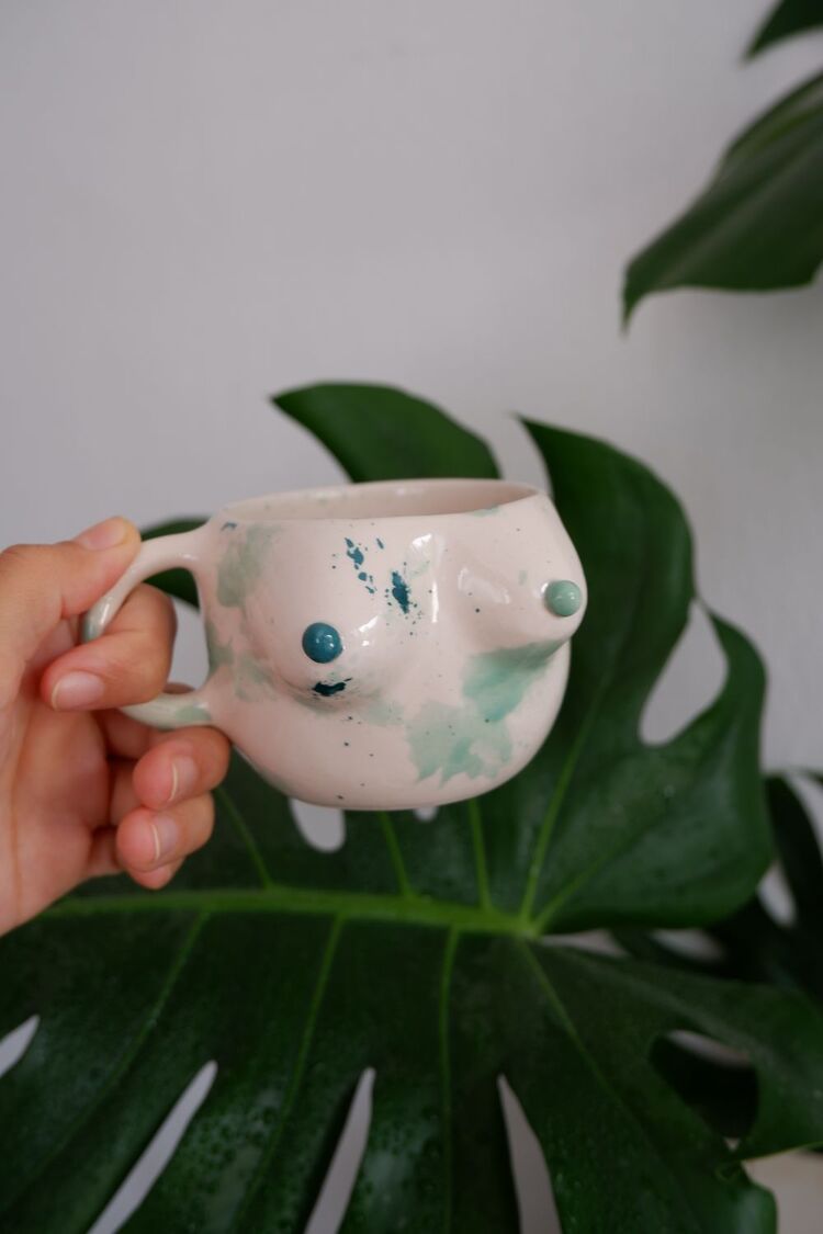 Turkuaz Holi Mug
