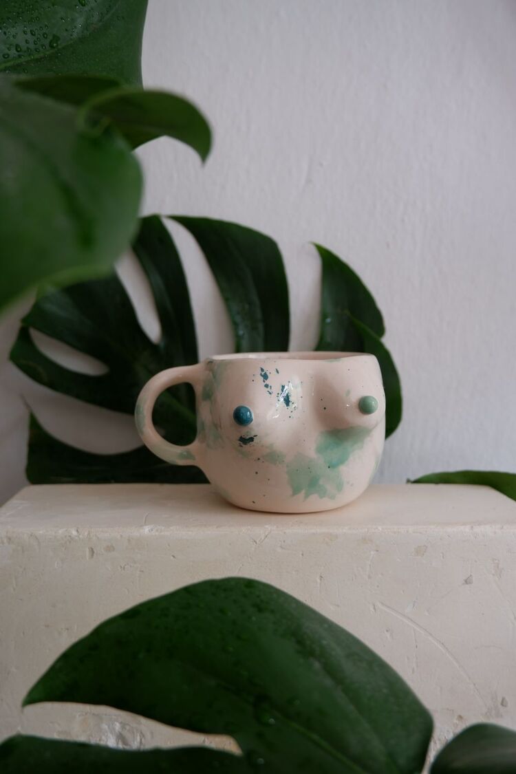 Turkuaz Holi Mug