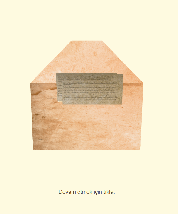 Kişiye özel dijital mektup - hikaye