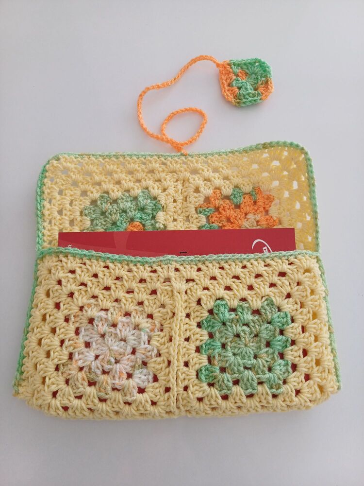 Sarı kitap kılıfı/çantası 